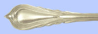 New Silver Flatware in Lily Pattern