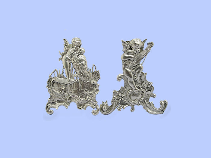 Pair of Silver 'Cherub' Placecard Holders Pair of Silver 'Cherub' Placecard Holders