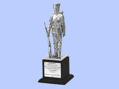 Silver Statuette of a Royal Artillery Non-Comm. Officer - 1850 Dress