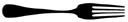 1 New Silver Long Serving Fork (12 inches - 30 cm) - Old English Pattern