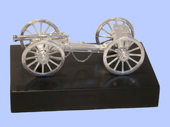 Silver Model of a Waterloo Cannon