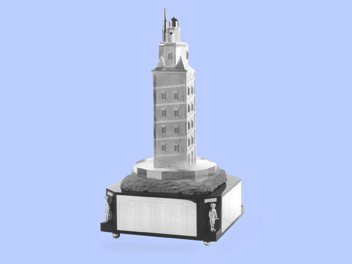 Silver Model of the Corunna Lighthouse