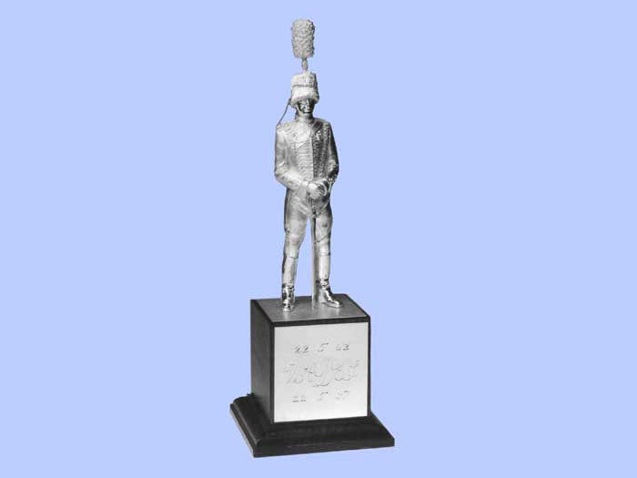 Silver Statuette of a Royal Horse Artillery Officer Silver Statuette of a Royal Horse Artillery Officer