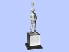 Silver Statuette of a Royal Horse Artillery Officer