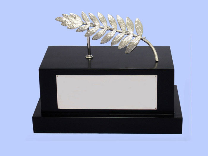 Silver Model of an Olive Branch