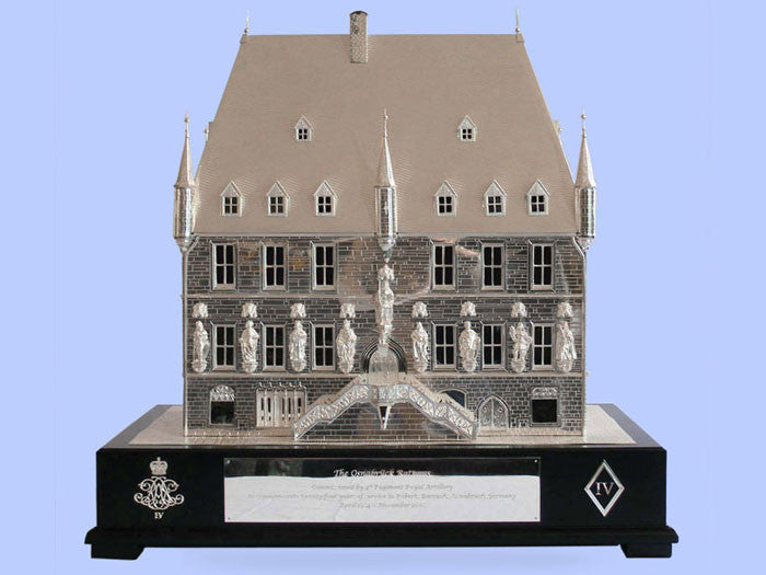 Silver Model of the Osnabruck 'Rathaus' Silver Model of the Osnabruck 'Rathaus'
