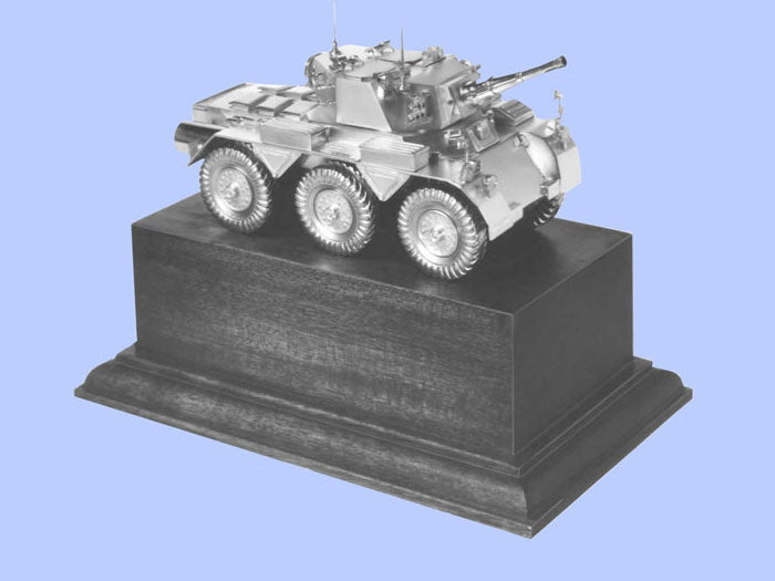 Silver Model of the Saladin Mark II Armoured  Vehicle Silver Model of the Saladin Mark II Armoured  Vehicle