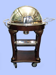 Refurbished Original Silver-Plated<br/>Beef Carving Trolleys