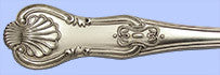 New Hand-Forged Silver Flatware <br/>Hourglass Pattern