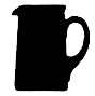 Straight-Sided 1 1/2 Pint Jug - Burleigh Design