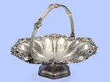  Victorian Silver Cake Basket