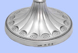 George III Silver Candlestick with Old Sheffield Plate Branches