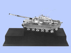 Silver Model of the Chieftain Mark 15 Tank