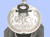 Victorian Silver and Crystal Claret Jug 1874