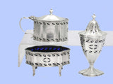 Silver Condiment Set 1937