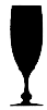 12 Tall Champagne Glasses - Titanic Design