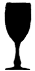 12 White Wine Glasses - Holbein Design