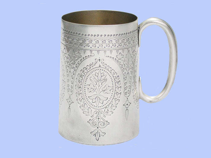 Victorian Silver Mug 1875