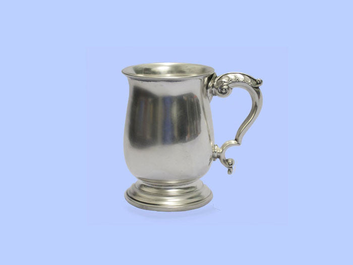 Bellied Silver Pint Mug 1954