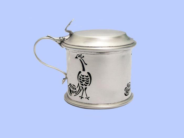 Edwardian Silver Mustard Pot 1904