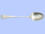 George III Old English Pattern Silver Long Serving Spoon