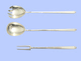 Three-Piece Silver Salad Serving Set