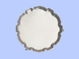 Medium Size Silver Salver With 'Chippendale' Border 1930