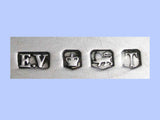 Medium Size Square Silver Salver 1961