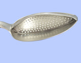 George IV Fiddle Pattern Silver Straining Spoon
