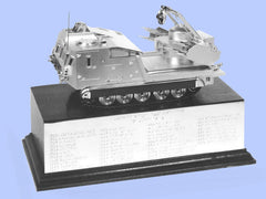 Silver Model of the Tracked Rapier Missile System