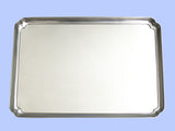 Handmade Large Oblong Silver Tray