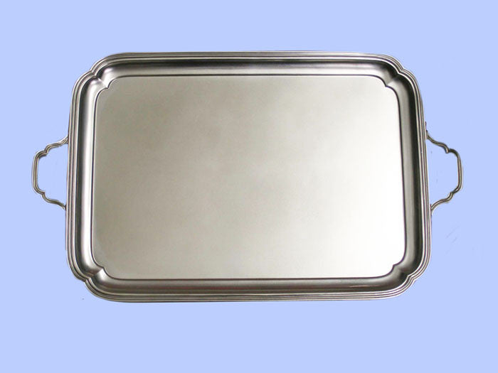 Large Oblong Silver Tray