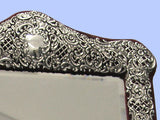 Late Victorian Silver Dressing Table Mirror