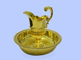 Magnificent Twenty-Two Piece Silver-Gilt Dressing Table Service