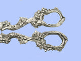 Pair of Silver Grape Scissors