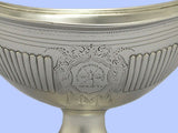 George III Half-Fluted Silver Sugar Basket
