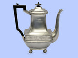 Large Oblong Silver Coffee Pot