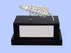 Silver Model of an Olive Branch