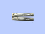 *Irish* - Rare Pair of Antique Limerick Silver Tablespoons