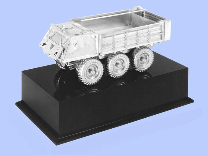 Silver Model of the Stalwart Truck