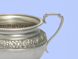 Edwardian Three-Piece Silver Teaset